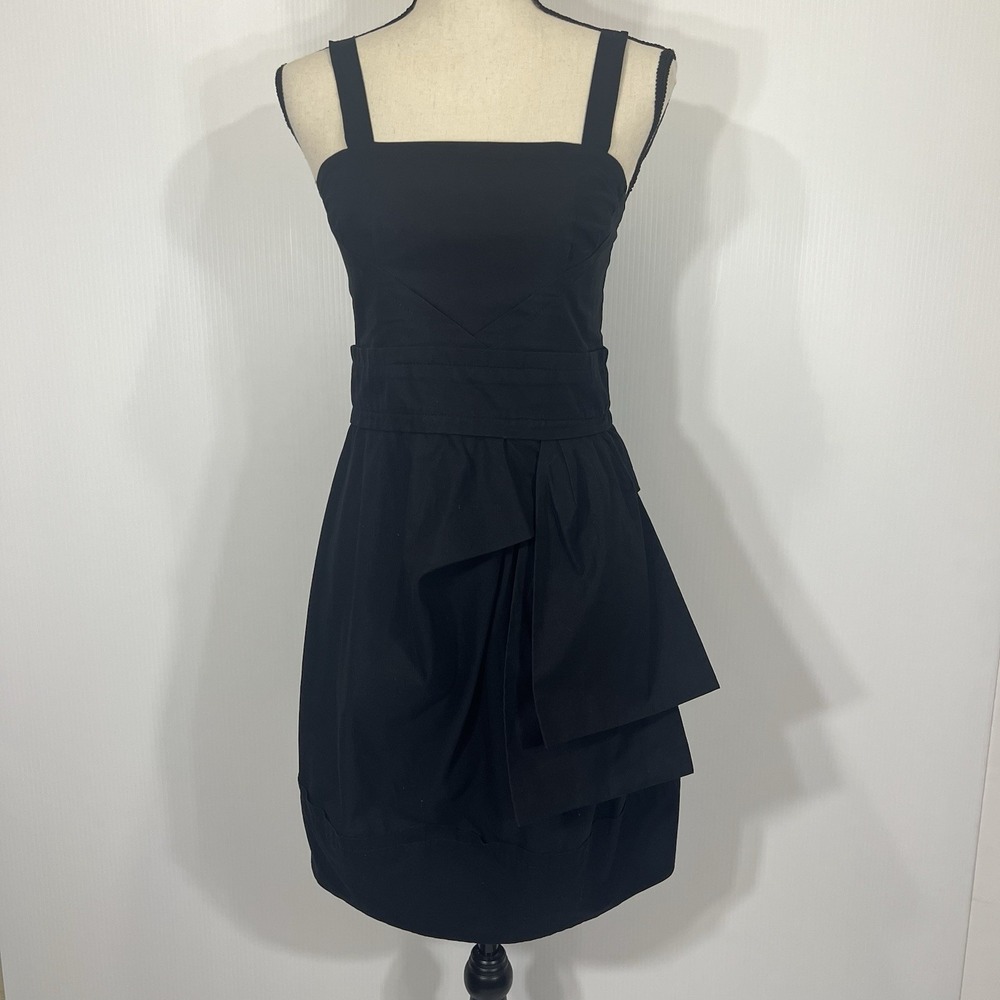 Marc By Marc Jacobs Runway Collection Layered Dress 4 Black Cocktail‎ Minimalist